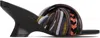 Dries Van Noten Multicolor Open-toe Leather Mule Heeled Sandals In Multi