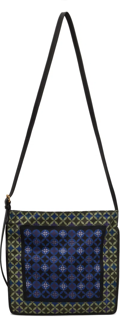 Dries Van Noten Multicolor Scarf Tote
