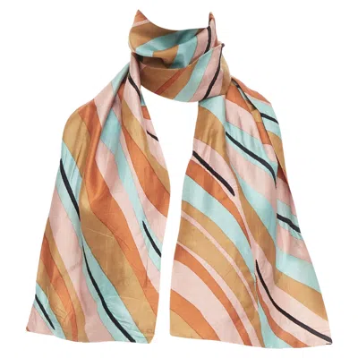 Dries Van Noten Multicolor Silk Printed Scarf