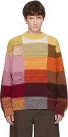 Dries Van Noten Multicolor Wool Sweater In Multi