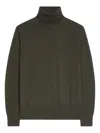 Dries Van Noten Munas Wool Turtleneck Sweater In Brown