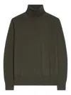 Dries Van Noten Munas Wool Turtleneck Sweater In Brown