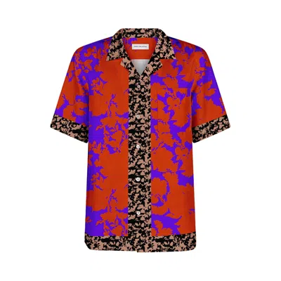 Pre-owned Dries Van Noten M.w. Shirt 'vermillion' | Red | Men's Size 52