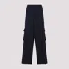 Dries Van Noten Piers Cargo Pants In Navy Blue