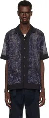 Dries Van Noten 01970 Carltone 1162 M.w.shirt Clothing In 509 Navy