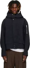 Dries Van Noten Navy Flap Pocket Jacket In 509 Navy