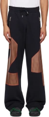 Dries Van Noten Navy Loose Sweatpants In 509 Navy