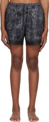 Dries Van Noten Phibbs Swim Shorts In 509 Navy