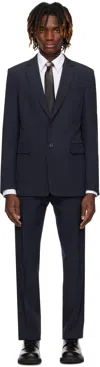 Dries Van Noten Navy Slim Fit Suit In Navy 509