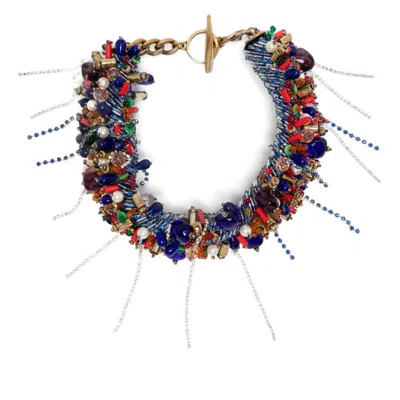 Dries Van Noten Necklace M251-603 Mini In Old Brass