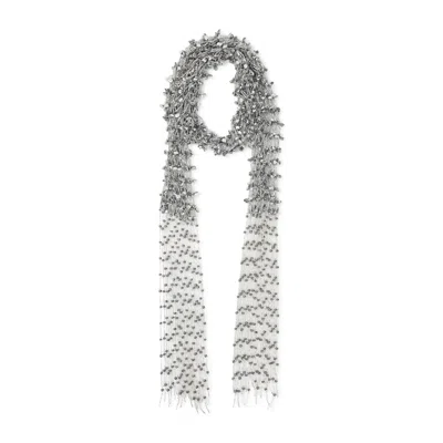 Dries Van Noten Elegant Necklace With Glass Accents For Women In Metallic