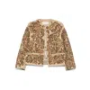 Dries Van Noten Vonda Sequined Open Front Jacket