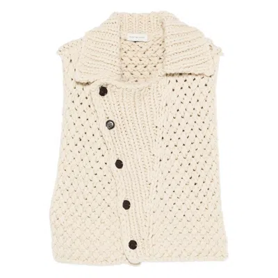 DRIES VAN NOTEN DRIES VAN NOTEN NEUTRALS T-SHIRTS & VESTS - VESTS & TANKS MEN
