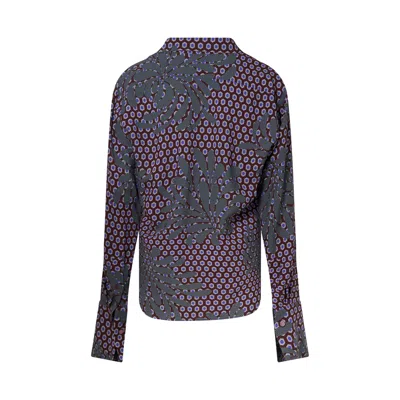 Dries Van Noten Normal Fit Shirt In Purple