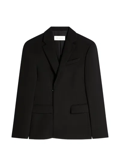 Dries Van Noten Notched-lapel Jacket In Black