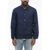 Dries Van Noten Nylon Vorrie Overshirt With Drawstringed Hem