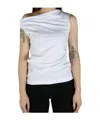 Dries Van Noten Off Shoulder Top In White
