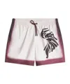 Dries Van Noten Ombre-trim Swim Shorts