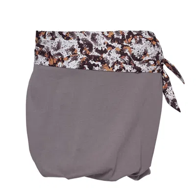 Dries Van Noten One Shoulder Printed Top In Purple