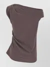 Dries Van Noten One-shoulder Top With Draped And Ruched
