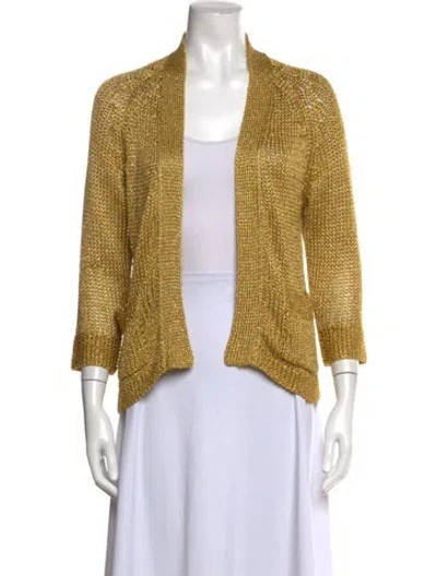 Pre-owned Dries Van Noten Open Front Sweater