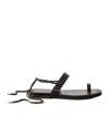 Dries Van Noten Open-heeled And Open-toe Sandals In Brown