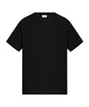Dries Van Noten Open-necked Black Shirt In Black
