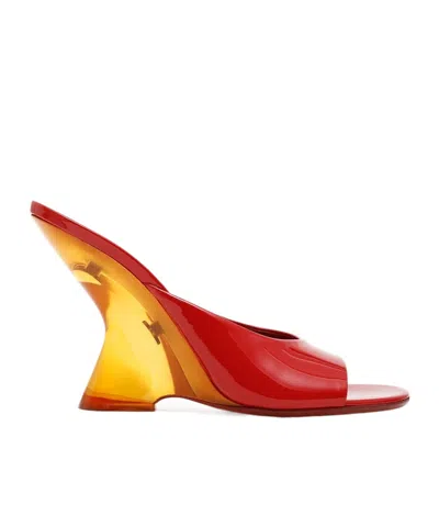 DRIES VAN NOTEN OPEN TOE HIGH HEEL SANDALS