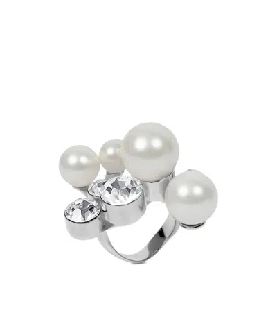 Dries Van Noten Ornamented Ring In Metallic