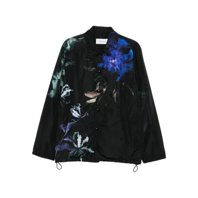 Dries Van Noten Outerwears In Black