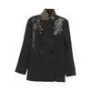 Dries Van Noten Bafya Blazer In Black
