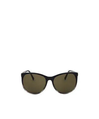 Dries Van Noten Oval Frame Sunglasses In Brown