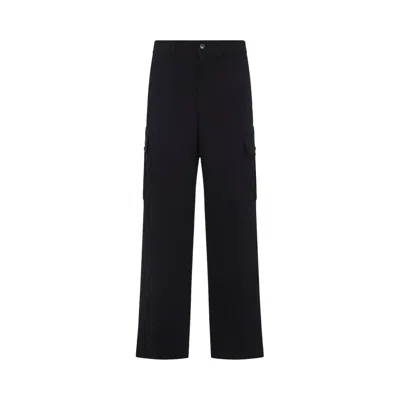 Pre-owned Dries Van Noten Overdye Heavyweight Pants 'black' | Men's Size 46