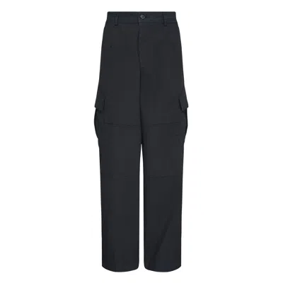 Dries Van Noten Overdye Heavyweight Stretch Cargo Pants In Multi