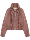 Dries Van Noten Women Voly Cotton Blend Bomber Jacket In Brown
