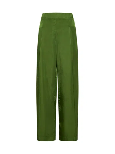 Dries Van Noten Trousers In Green