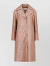 Dries Van Noten Oversize Lapels Straight Hem Coat