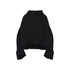 Dries Van Noten Women Hannett Cotton Hoodie In Black