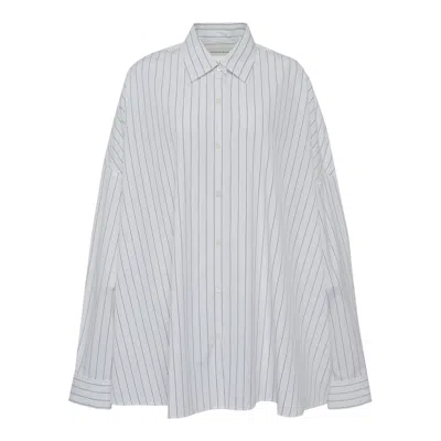 Dries Van Noten Women Cocoon Cotton Shirt In Multi