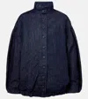 Dries Van Noten Women Contrasting Denim Shirt In Blue