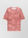 Dries Van Noten Floral Printed Crewneck T-shirt
