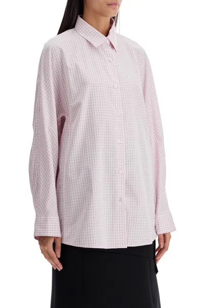 Dries Van Noten Pink Check Shirt In 305 Pink