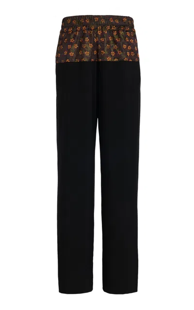 Dries Van Noten Pabla Wool Pants In Black