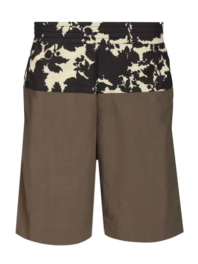 Dries Van Noten 01720-pablo Short 3313 M.w.pants In Multi
