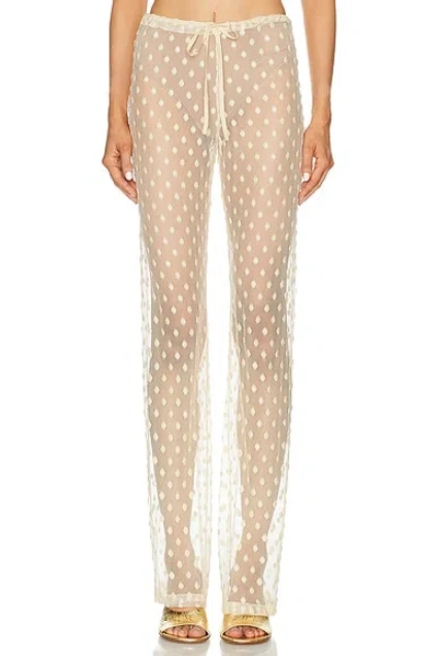 Dries Van Noten Pachas Pant In White