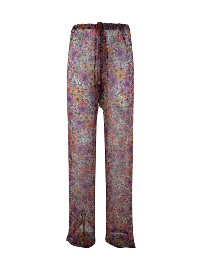 Dries Van Noten Pachas Pants In Multicolour