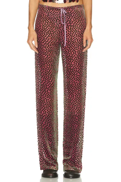 Dries Van Noten Pachas Pants In Pink