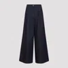 Dries Van Noten Wide-leg Pleated Front Belt Loops Trousers In Black