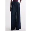Dries Van Noten Pamplona Pleated Denim Pants In Blue