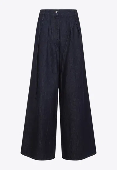 DRIES VAN NOTEN PAMPLONA WIDE-LEG JEANS